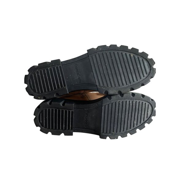 Franco Sarto Robbie Womens Leather Lace Up Ankle Combat Boots Size 7.5 - Picture 8 of 13